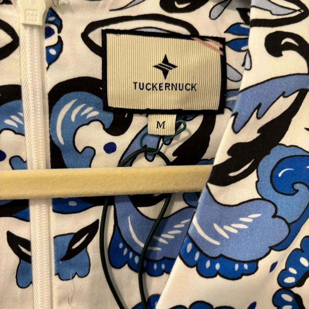 Tuckernuck Blue and White Long Sleeve Dress - Picture 5 of 8